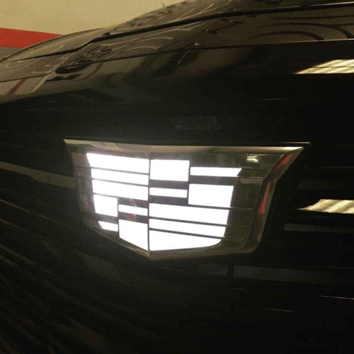 Caddilac illuminated Badge