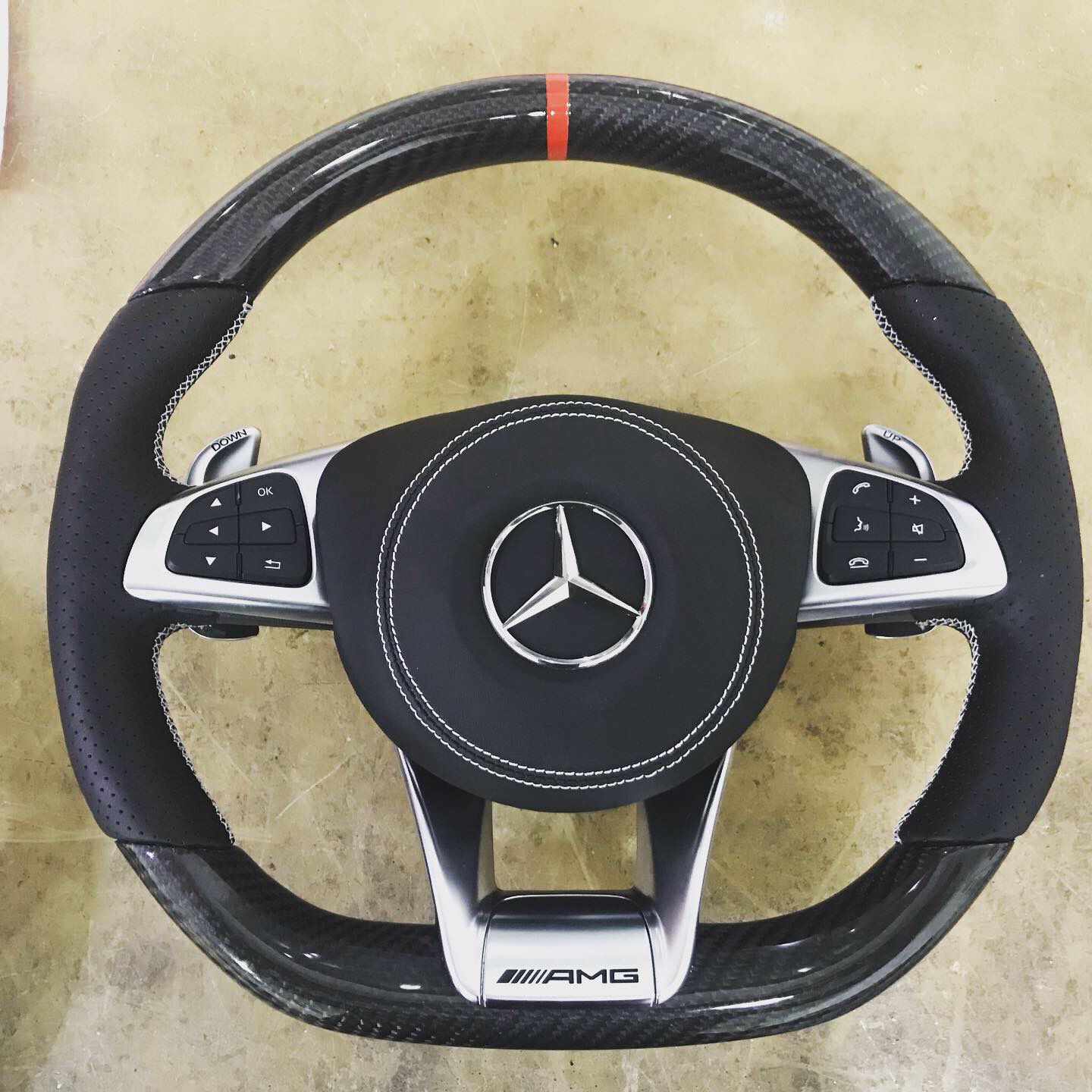 Mercedes AMG Steering Wheel