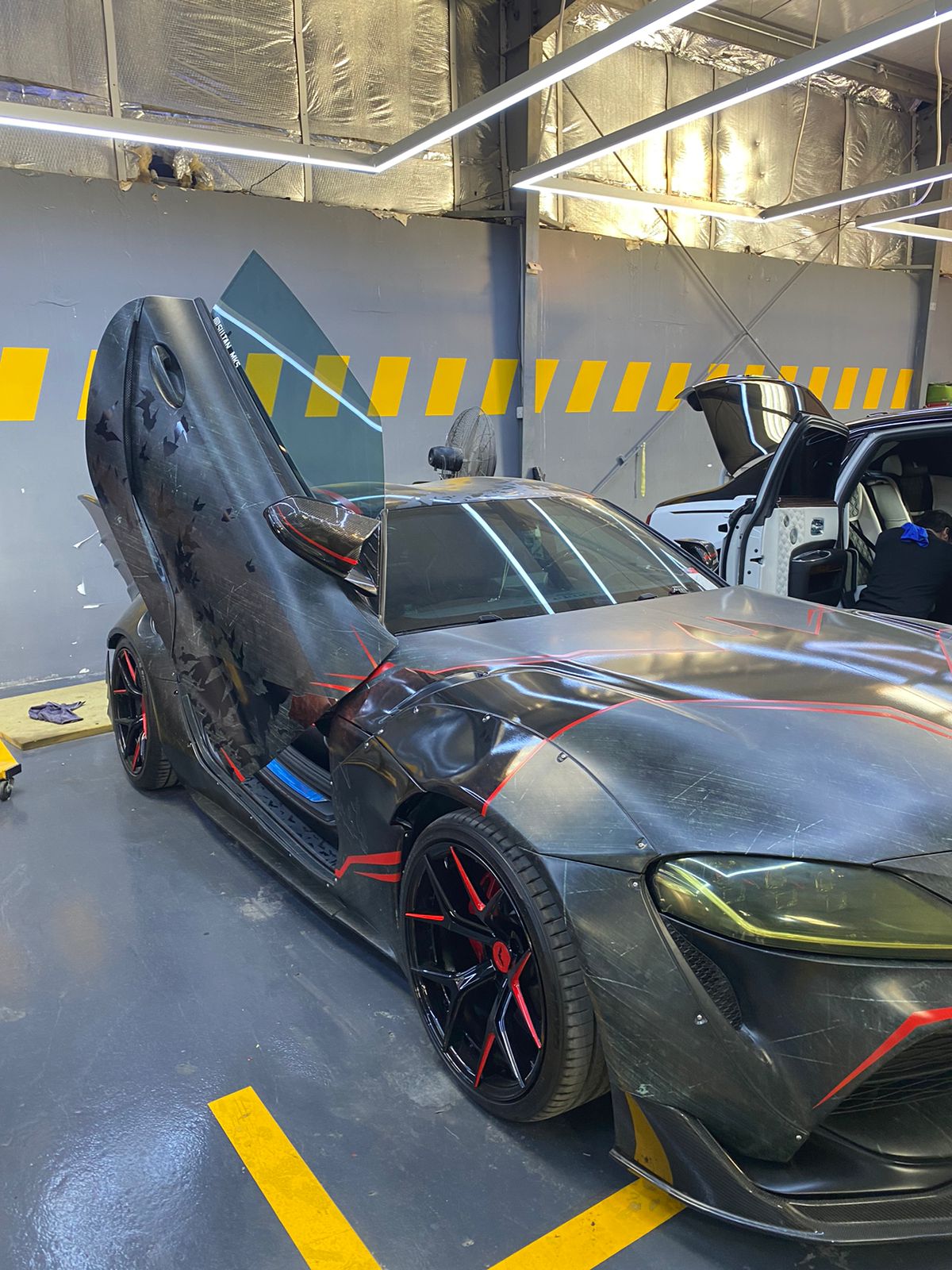 Toyota Supra Vertical Doors