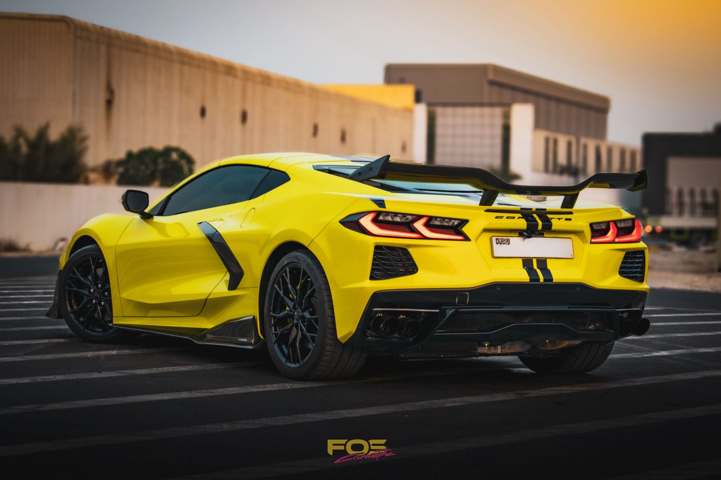 Chevrolet Corvette C8 (2020–Present) Side Skirts