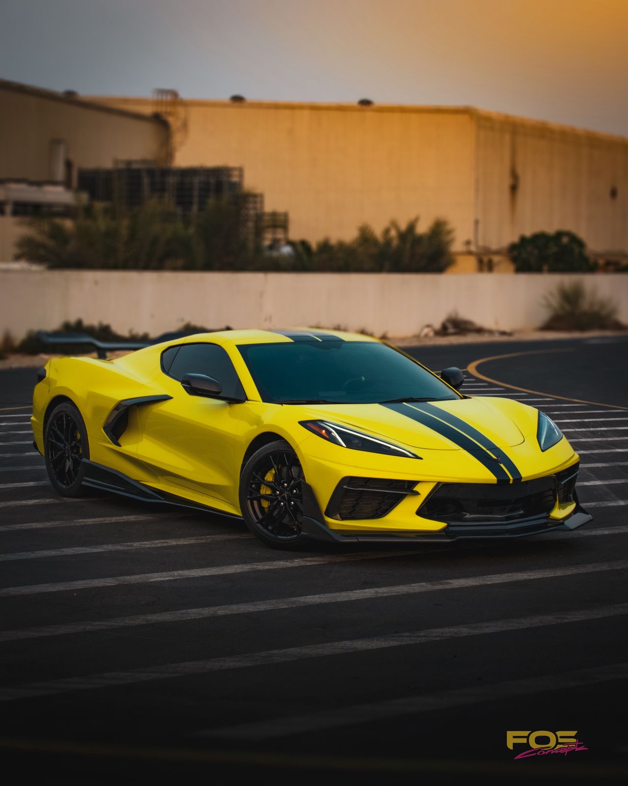 Chevrolet Corvette C8 (2020–Present) Front Lip