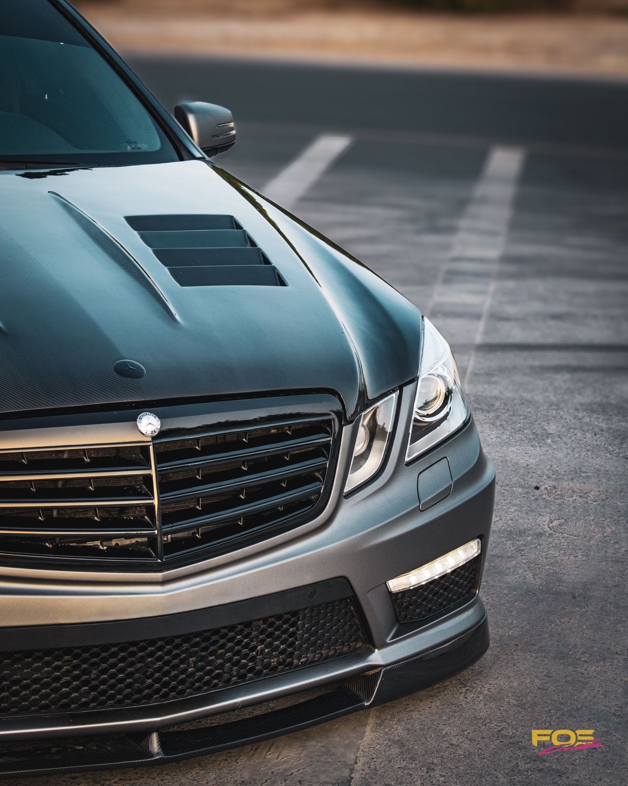 Mercedes E Class (2009-2015) Front Lip