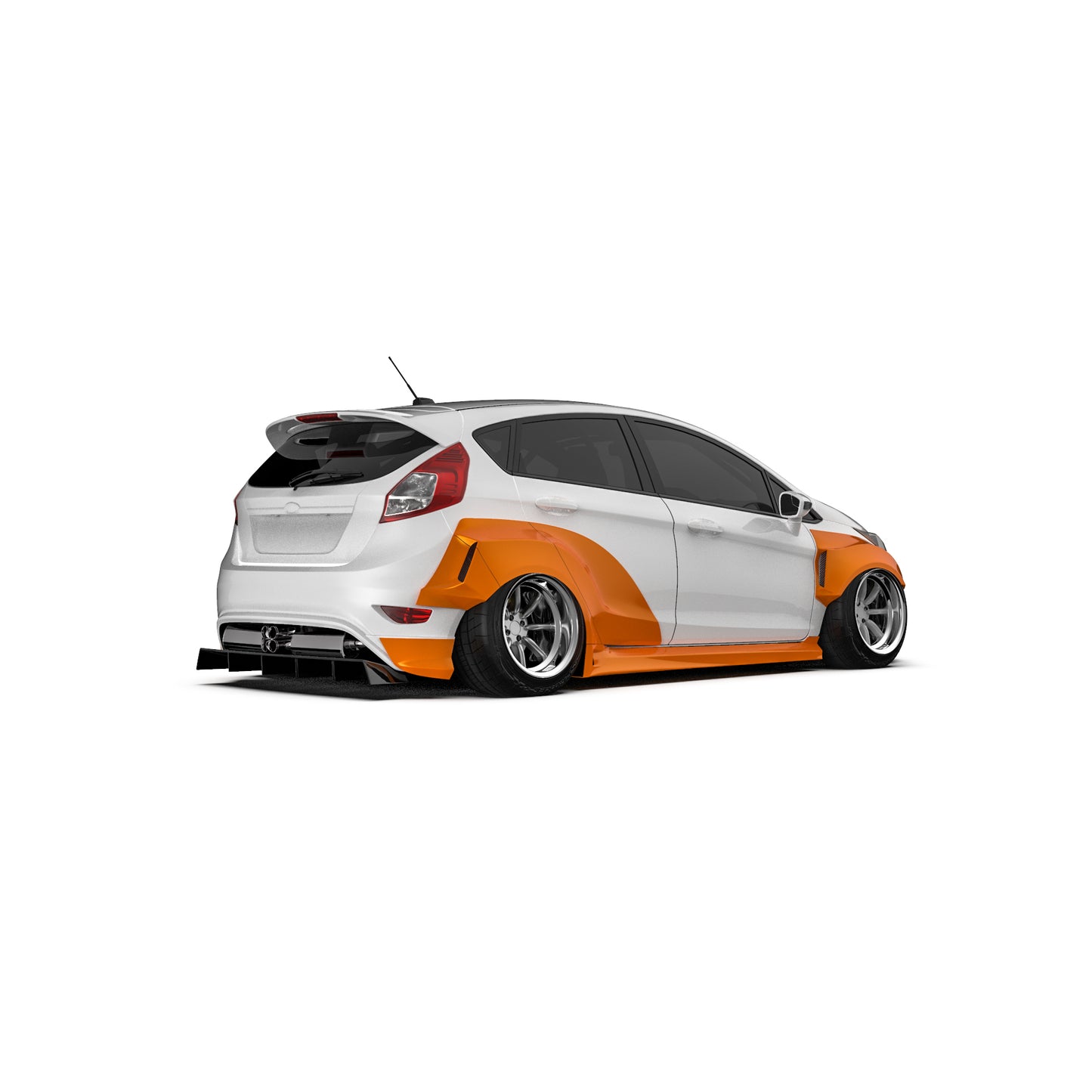 Ford Fiesta MK6/7 5DR Wide Body Kit