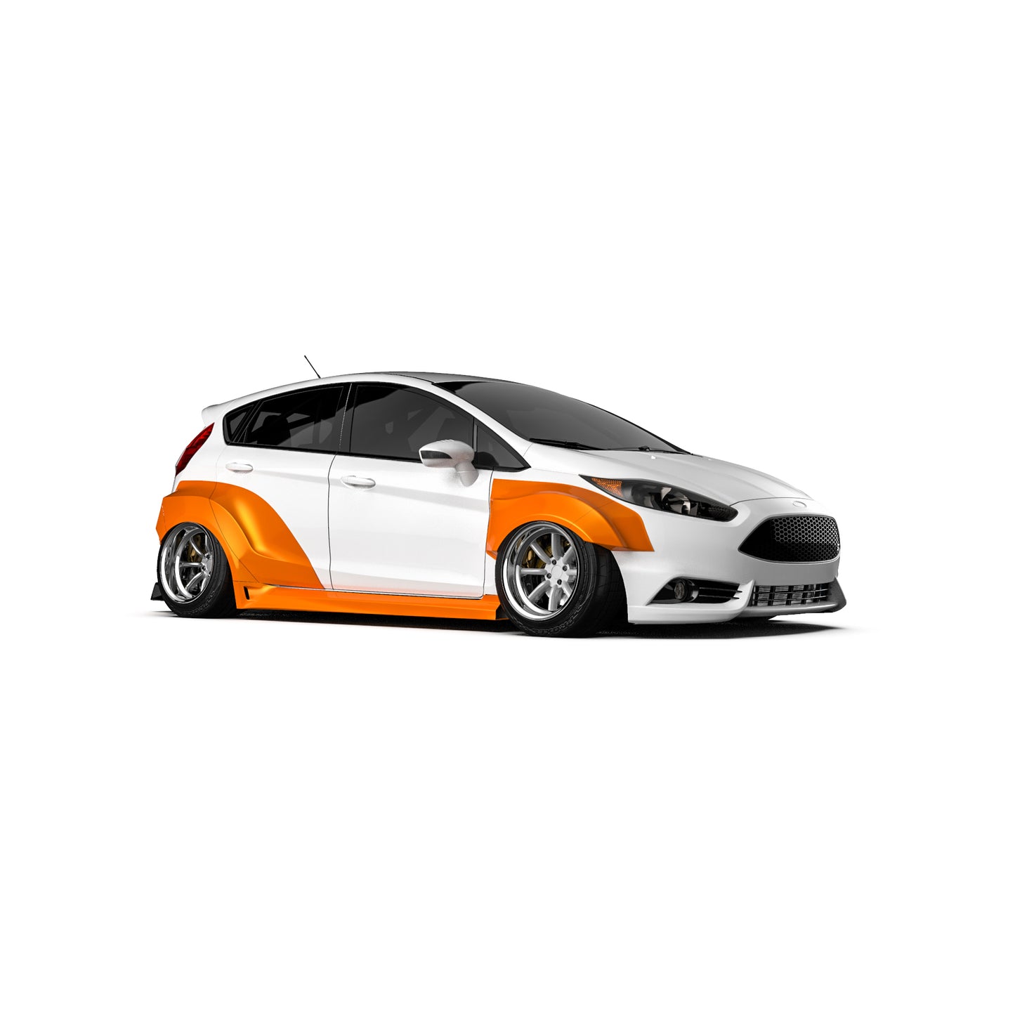Ford Fiesta MK6/7 5DR Wide Body Kit