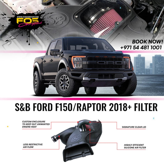 S&B Ford F150/Raptor 2018+ Filter