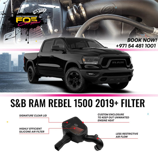 S&B Ram Rebel 1500 2019+ Filter