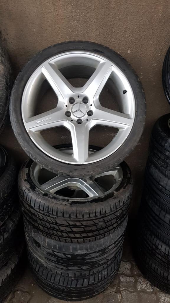 Preowned: Mercedes AMG wheels